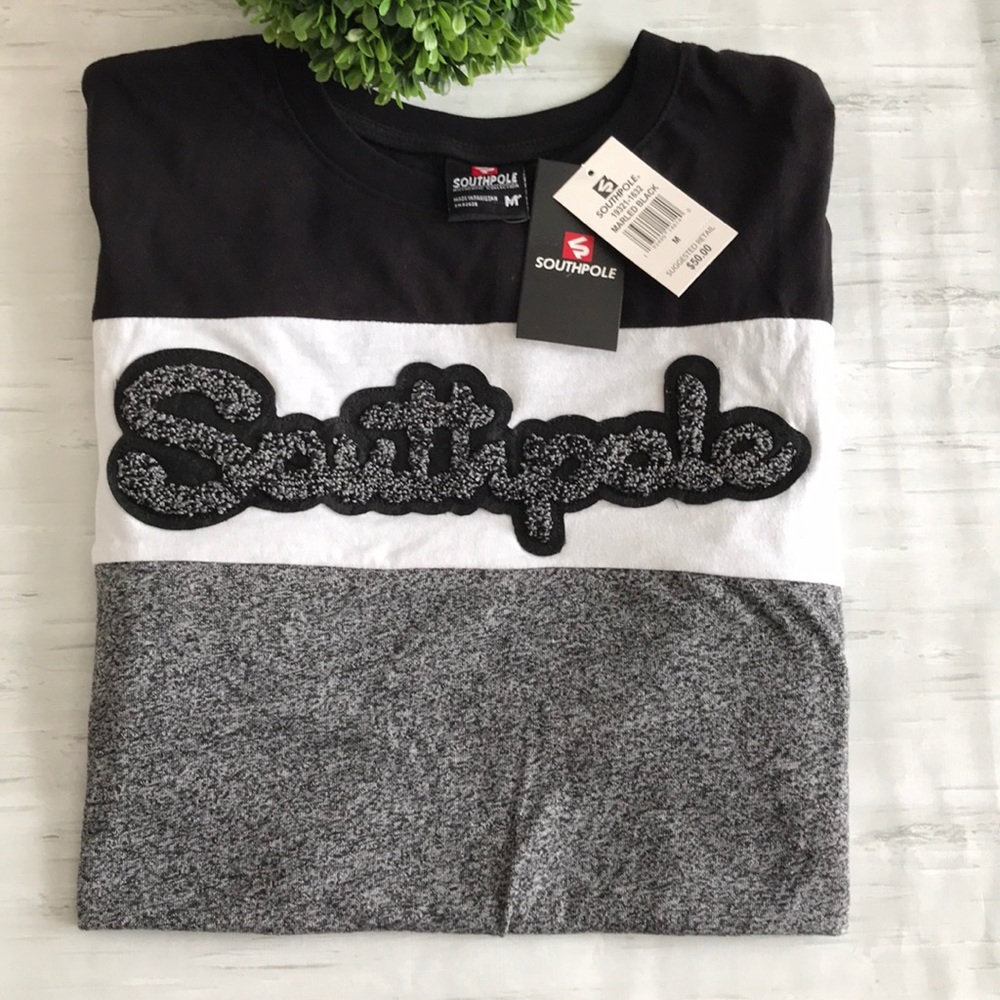 Men’s South Pole Long sleeves shirt Brand New